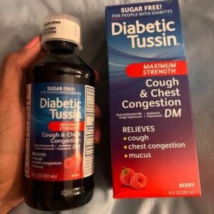 diabetic tussin maximum strength cough and chest congestion